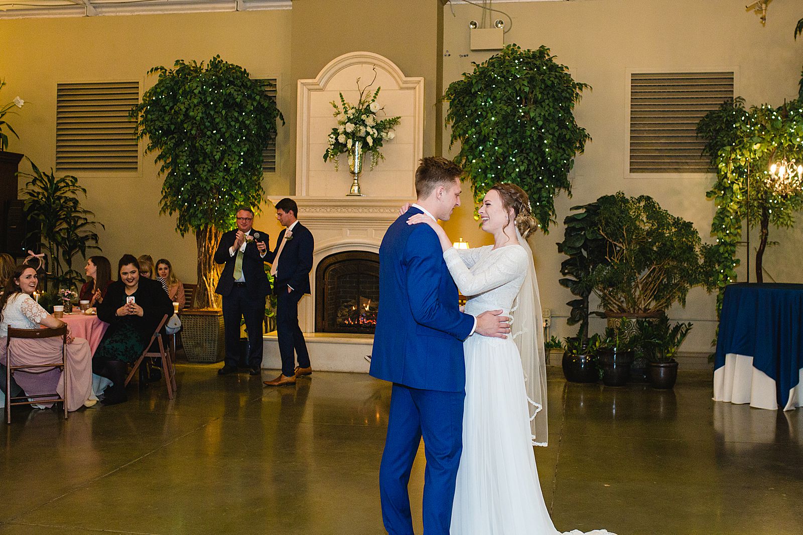 Utah Winter Bride | First Dance | Wedding Reception 