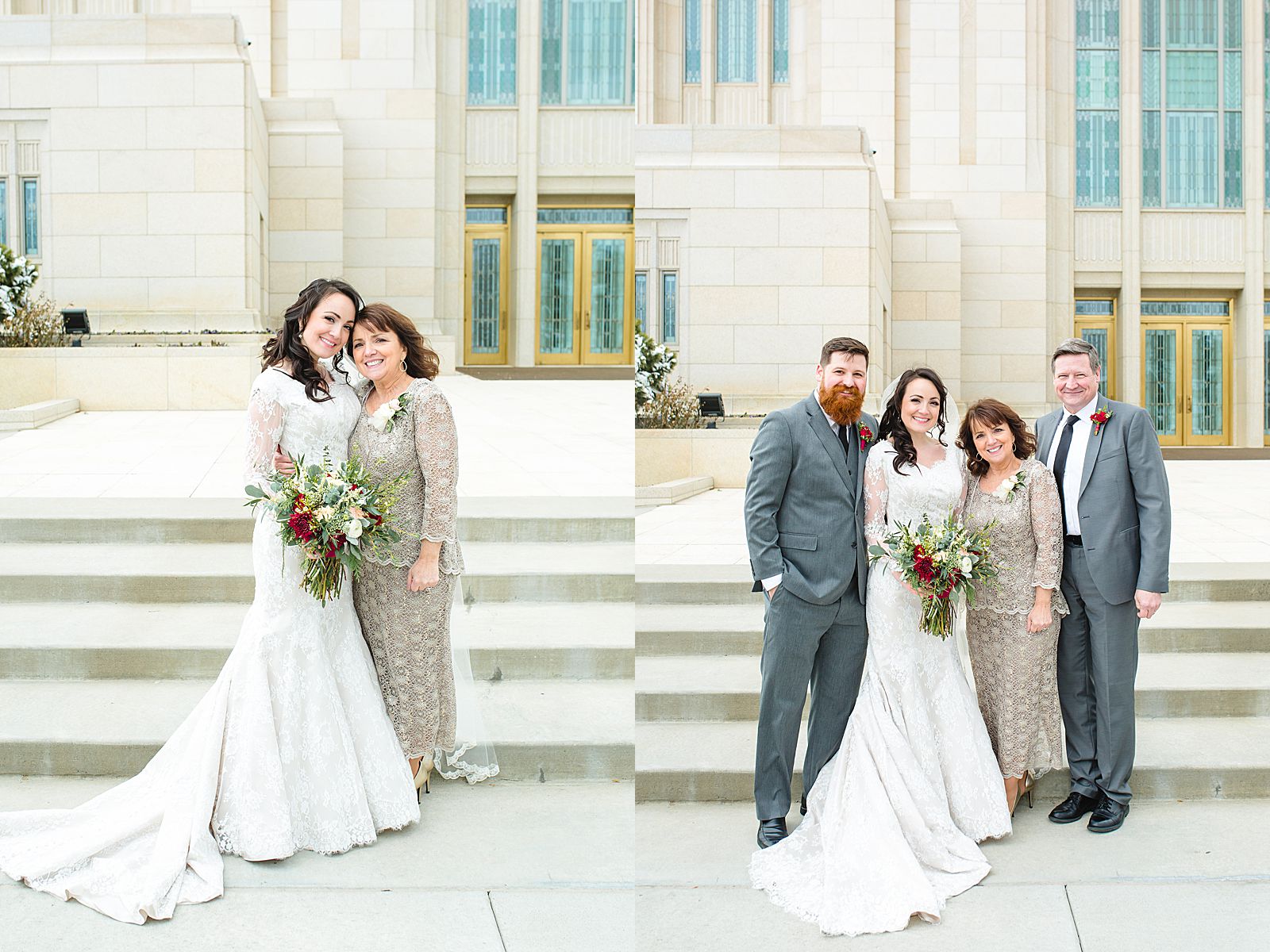 Ogden Utah Temple Wedding | Family Pictures 