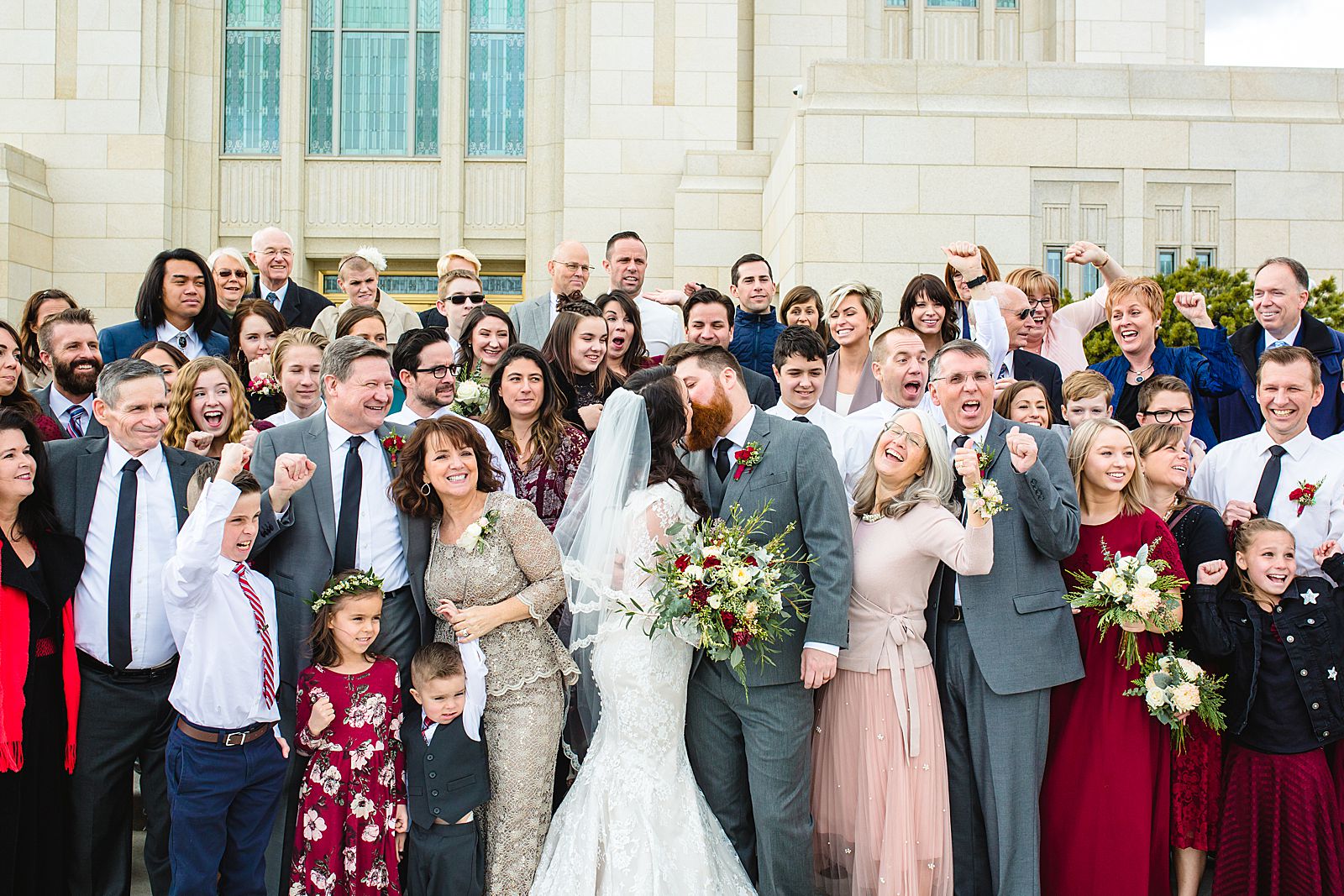 Ogden Utah Temple Wedding | Family Pictures 