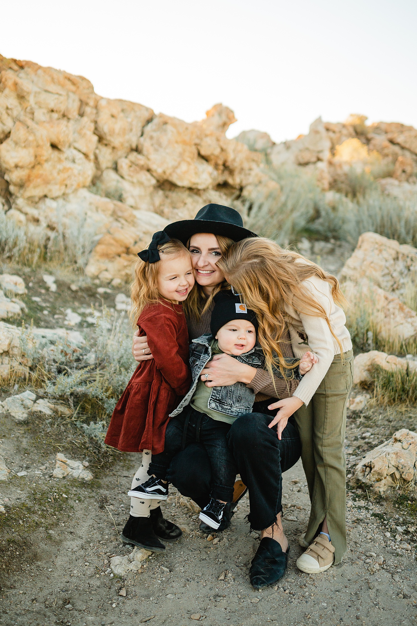 Antelope Island Family Session | The Niederhauser Family