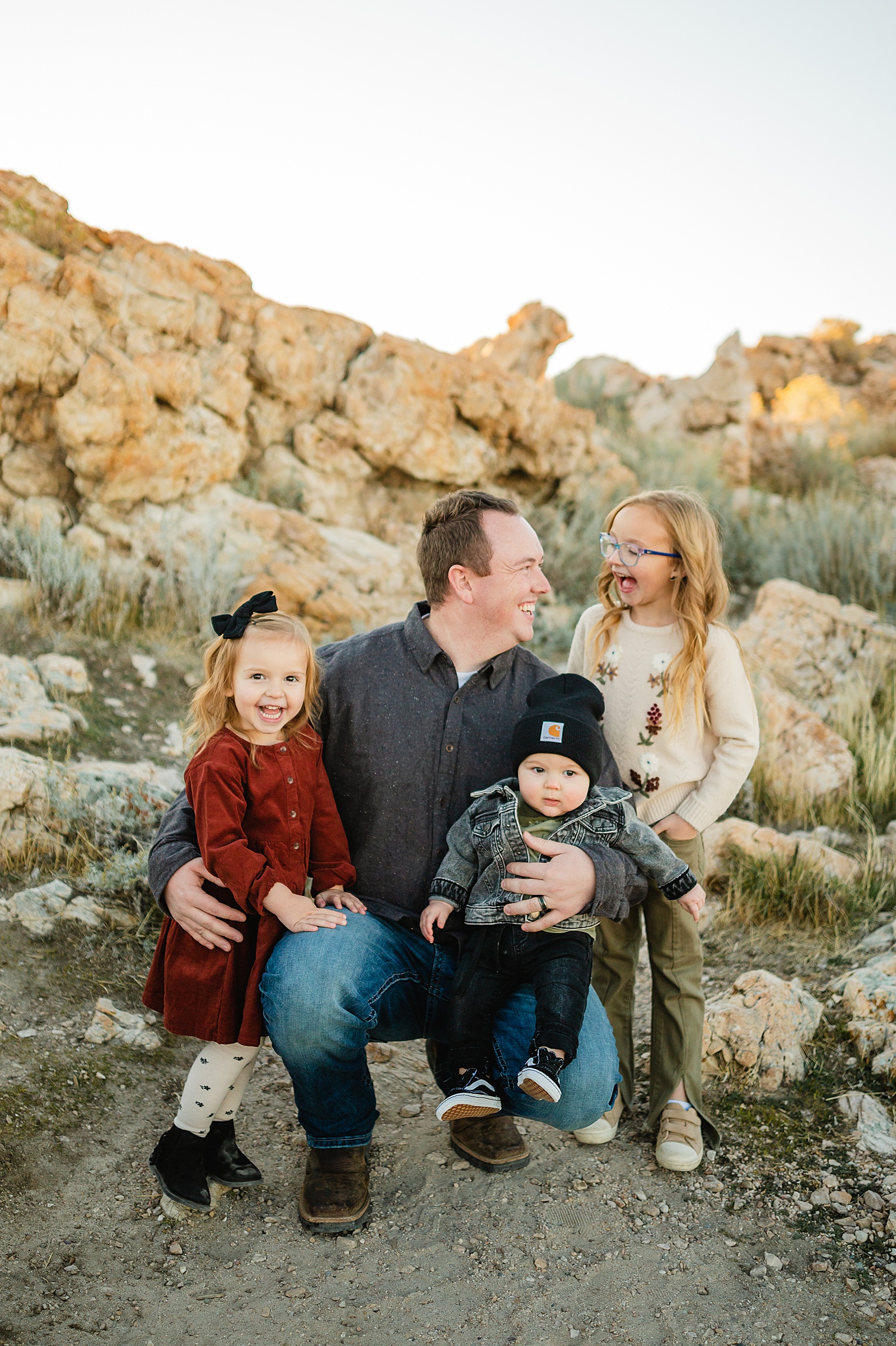 Antelope Island Family Session | The Niederhauser Family