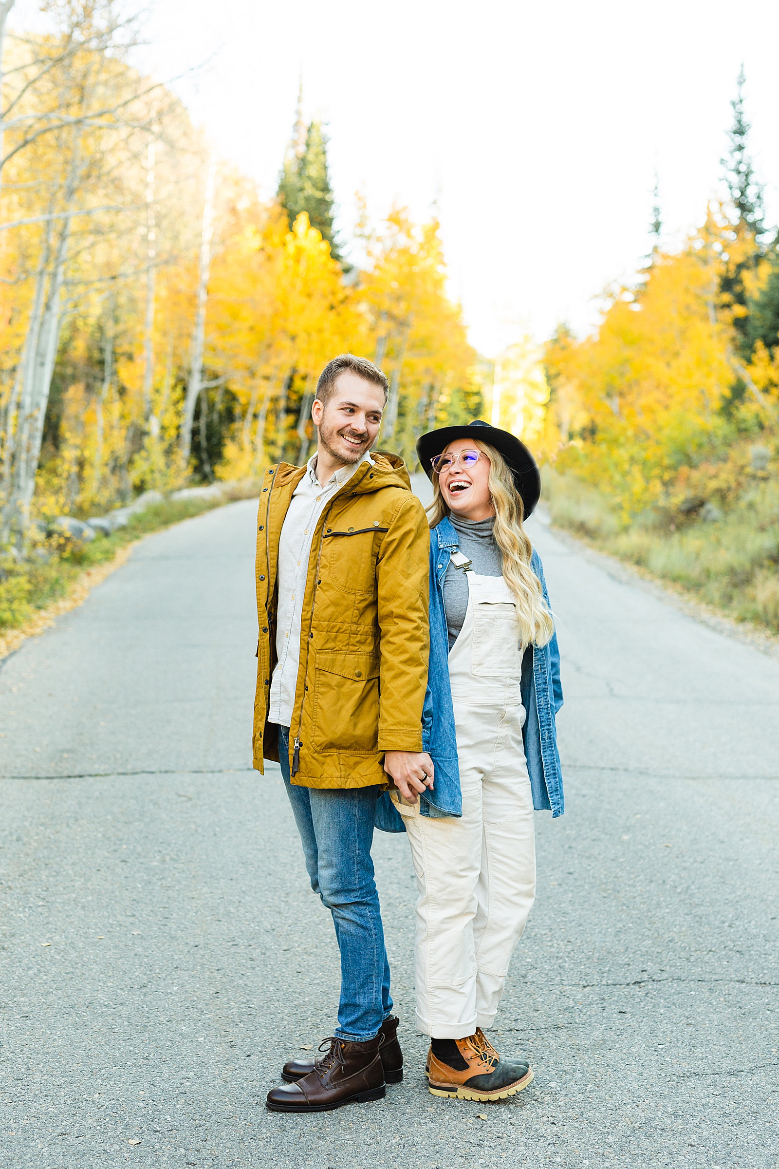 A Fall Engagement Session | Hannah + Durrant 