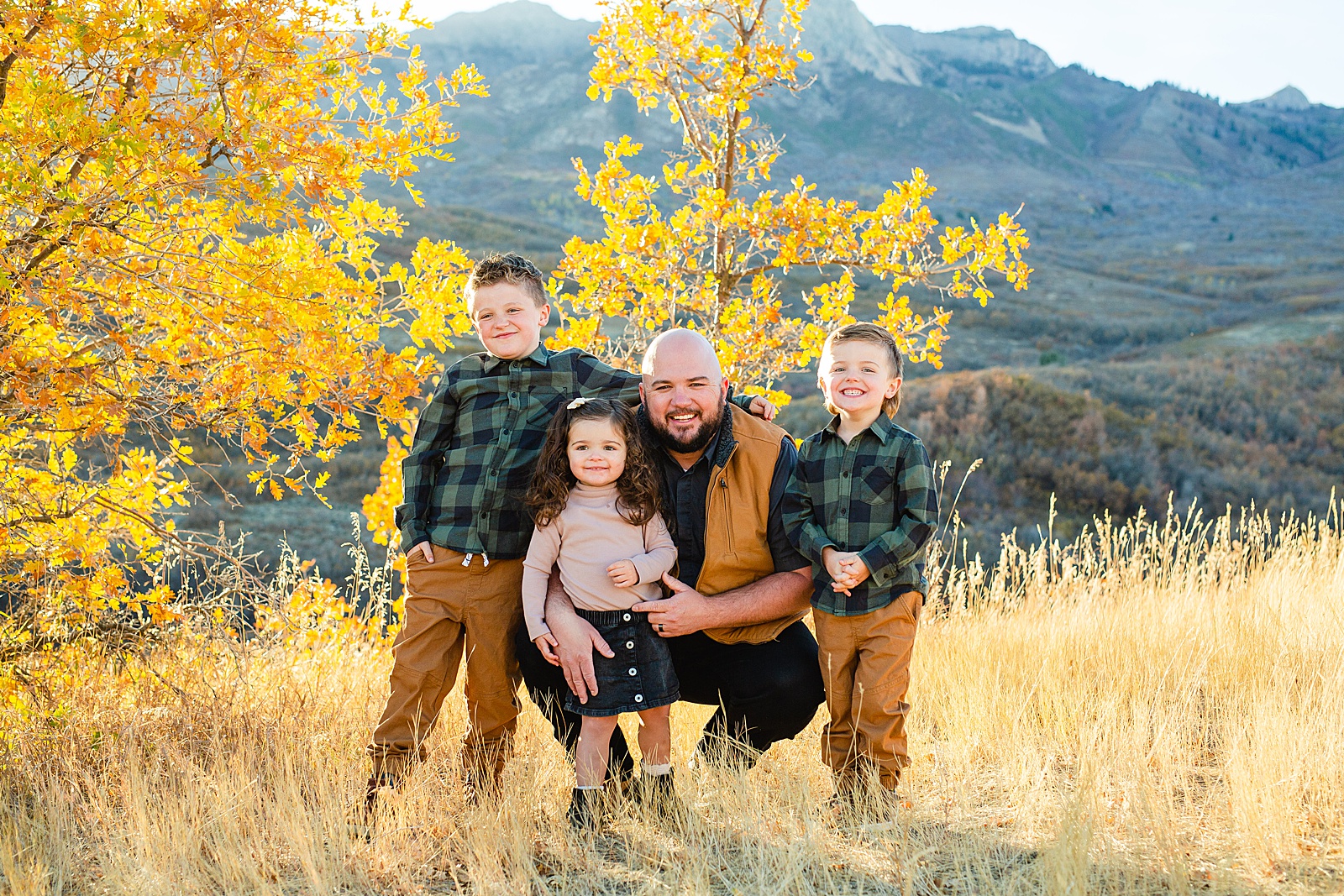 Snowbasin Fall Family Pictures | Utah Family Photographer