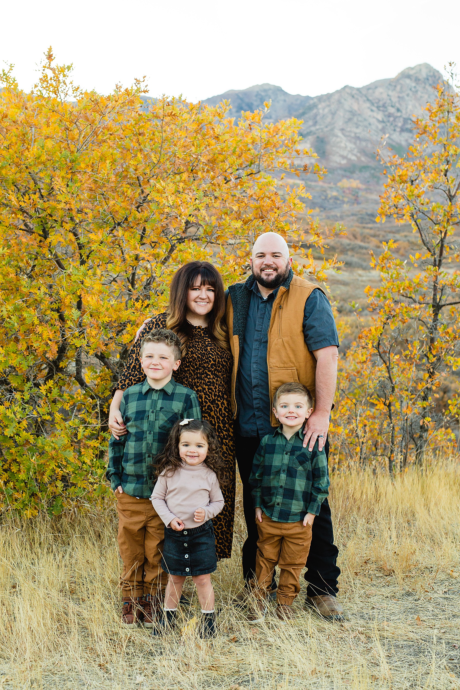 Snowbasin Fall Family Pictures | Utah Family Photographer