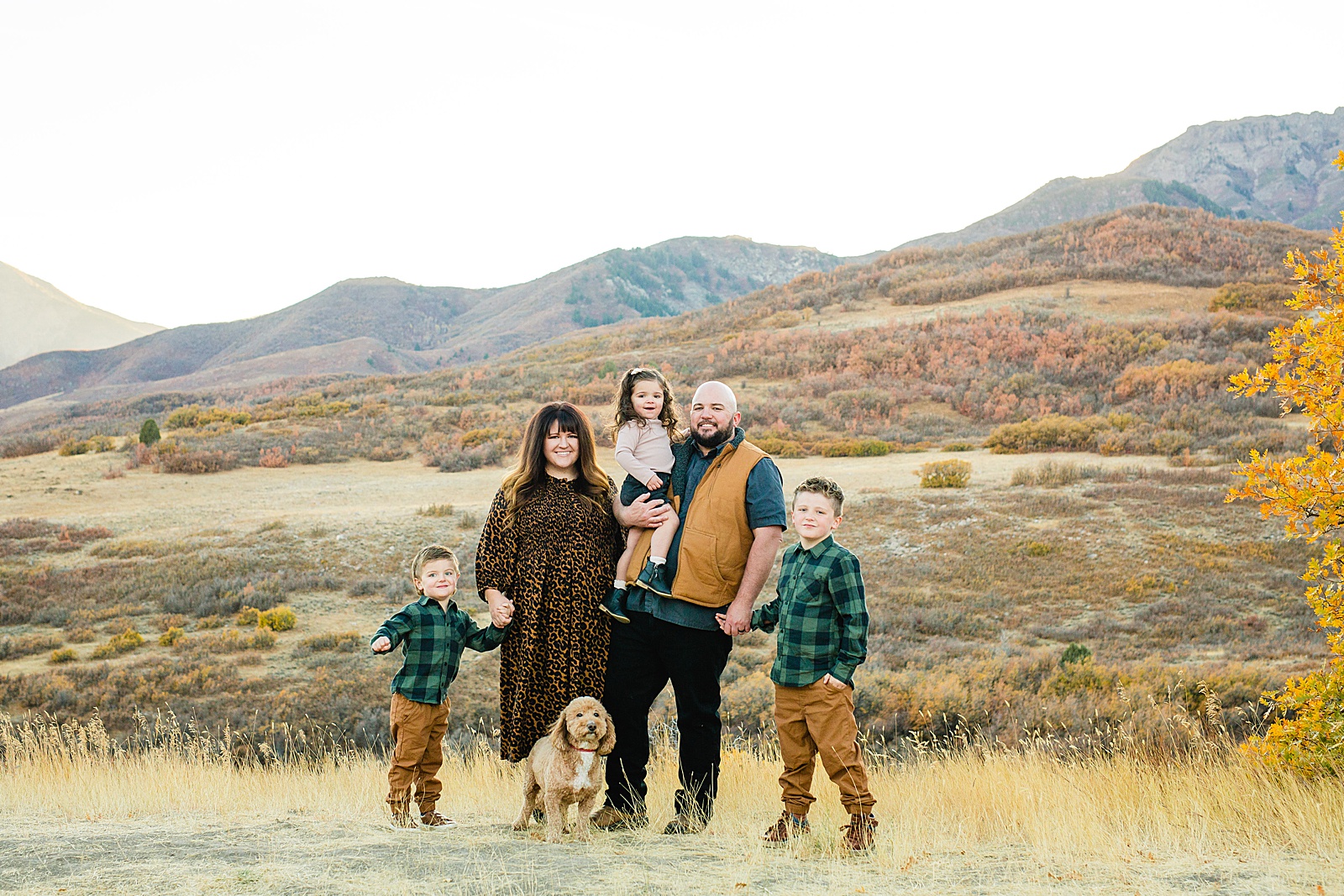 Snowbasin Fall Family Pictures | Utah Family Photographer