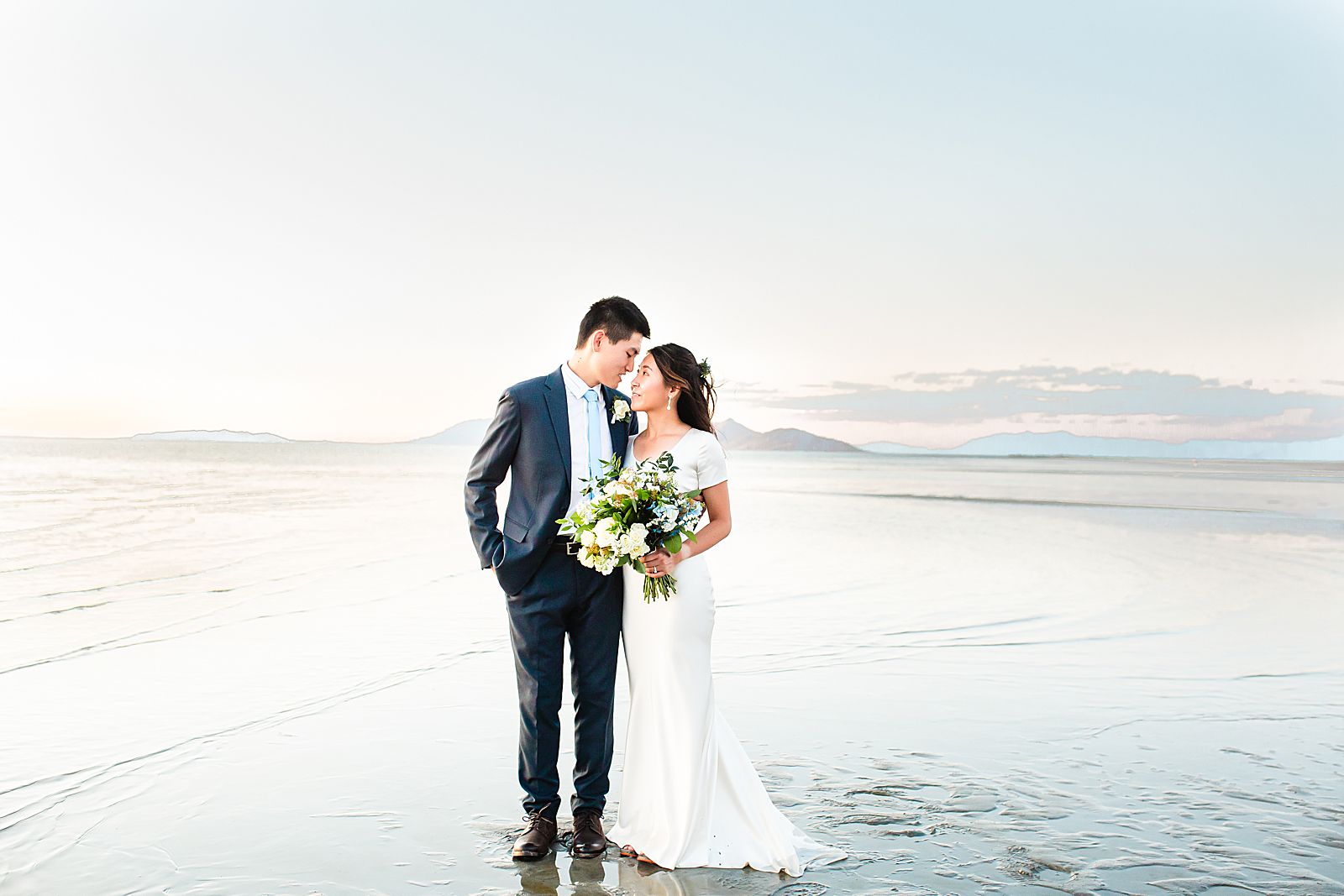 Salt Air Bridal Session | Utah Wedding Photographer