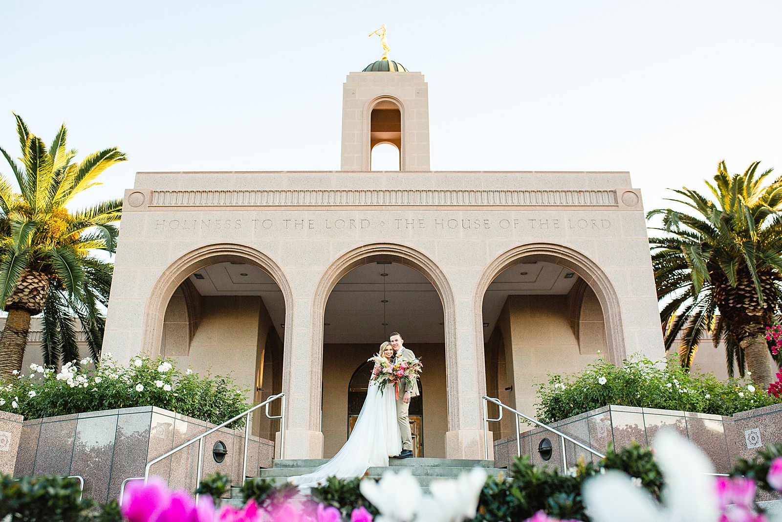 Newport Temple Bridals | Bridal Gown | Destination Wedding Photographer | California Wedding | Veil Shots